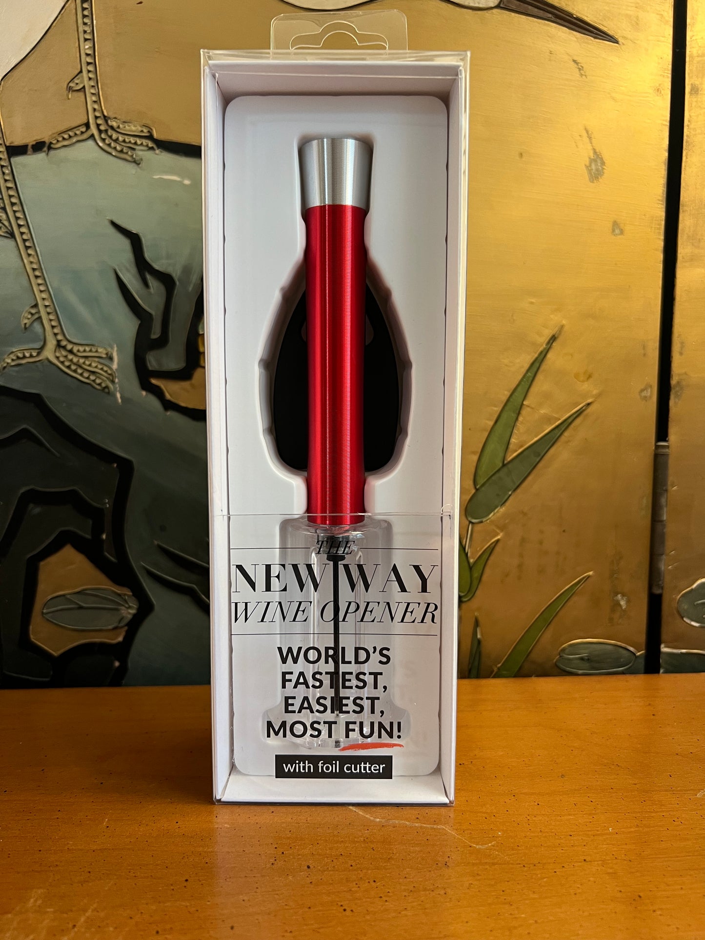 NEW WAY WINE OPENER WITHOUT ENGRAVING - CHOOSE YOUR COLORS AND QUANTITY