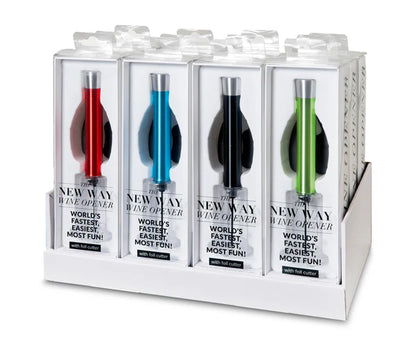 NEW WAY WINE OPENER WITHOUT ENGRAVING - CHOOSE YOUR COLORS AND QUANTITY